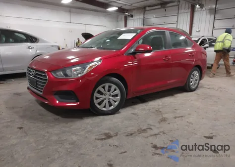 2021 Hyundai Accent Se from USA, damaged, VIN 3KPC24A69ME138862